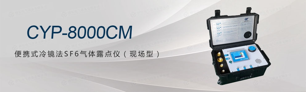 CYP-8000CM便攜式冷鏡法SF6氣體露點儀(現(xiàn)場型)